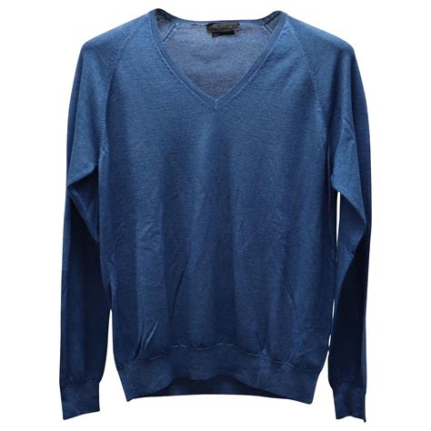 prada v neck navy